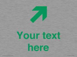 Custom Safe Condition inverse: Green Up right arrow